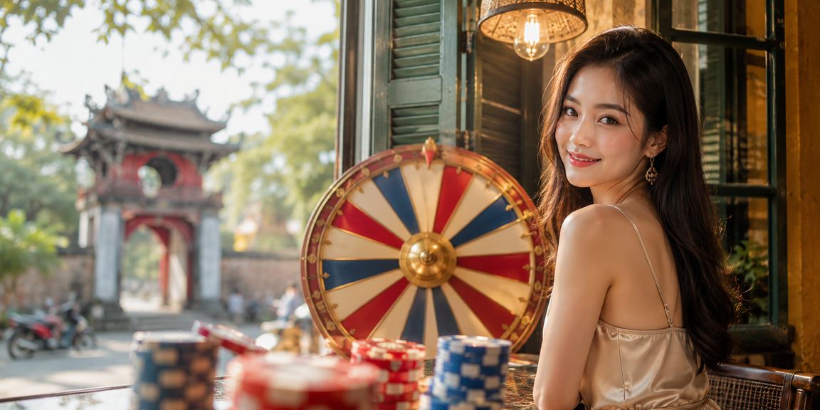 Người dùng Hà Nội vừa uống cà phê vừa tham gia lucky draw trên oa88